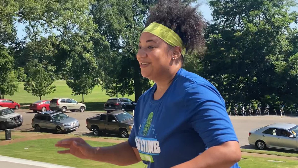 elisabethdamore's tweet photo. You go, @ReporterGarriss! You are such an inspiration. โShe climbed up 77 flights of stairs which totaled 1,762 steps.โ All for her Dad. https://t.co/Cs3KcenraU https://t.co/DkMWwHz3h5