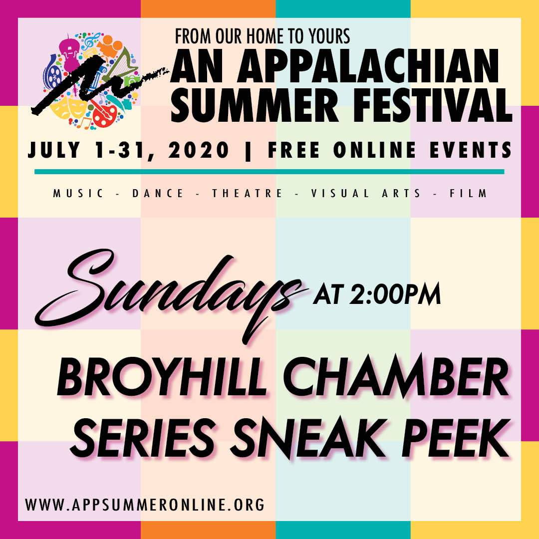 Tune in on Sundays in July to special preview performances by some of the country’s most celebrated chamber ensembles!

July 5 — Tesla Quartet

July 12 — Canadian Brass

July 19 — Julian Gargiulo: Pianist with the Hair — Live from Paris

July 26 — Emerson String Quartet