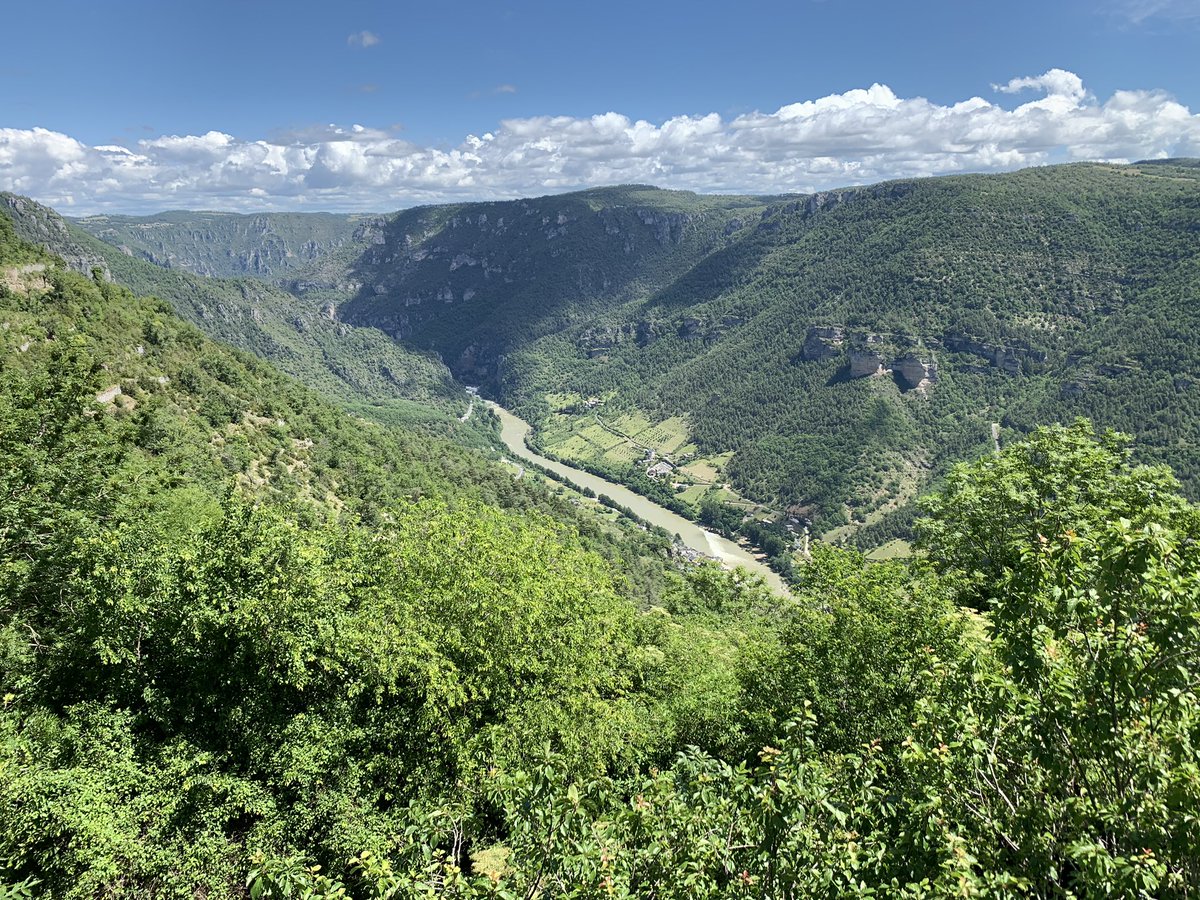 TrinckquelPh's tweet photo. Le #Tarn n’a pas encore retrouvé ses belles couleurs habituelles après les pluies diluviennes de vendredi 
Mais☀️ présent aujourd’hui : 
#PointSublime 
#SaintRomeDeDolan 
#PasDeSoucy 
#MagnifiqueFrance 
#LozereThePlaceToBe 
@lozeretourism48 https://t.co/aqOivg2fk8