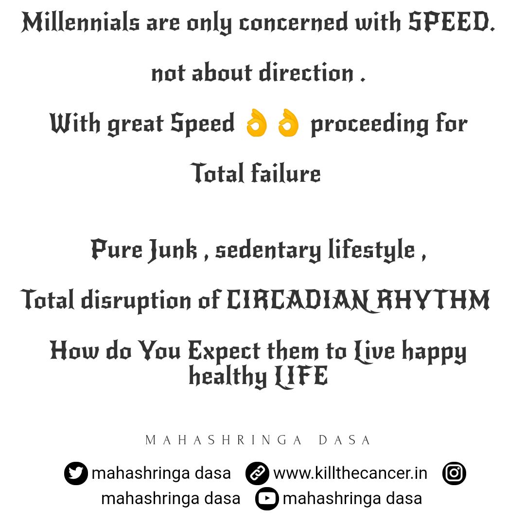 MahashringaD's tweet photo. Millennials spend 8 hrs on digital content , They live a strange lifestyle, are facing number of Physiological and phychological disorders ,#Millennials #physiological  #phychological  #disorders #lifestyle @MahashringaD https://t.co/8kyt5zMgEu