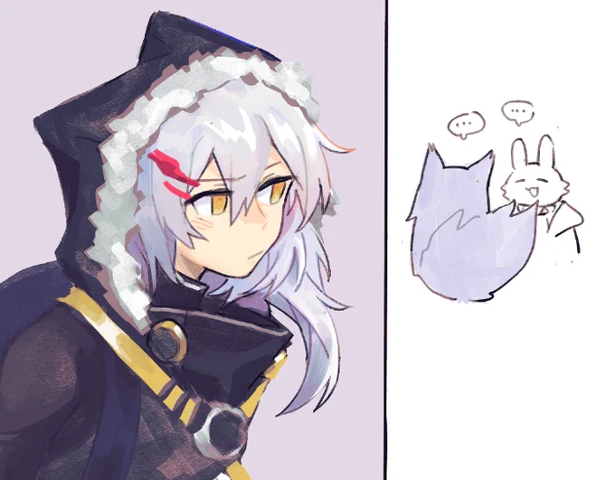 #アークナイツ版深夜の真剣お絵かき60分一本勝負 