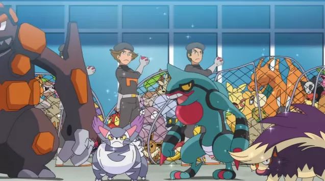 A Equipe de Ash em Sinnoh