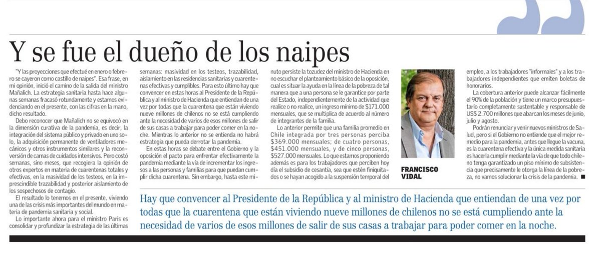 Francisco Vidal tweet media