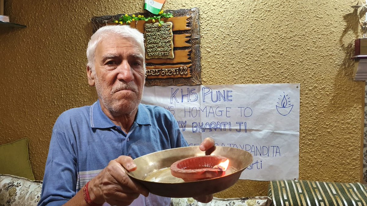 Dr Amar Malmohi Demands justice for Ajay Pandita Bharti
<a href="/rohitravibhat/">Rohit Ravi Bhat</a> <a href="/khs_pune/">Kashmiri Hindu Sabha, Pune</a> <a href="/Y4PK_Homeland/">Youth 4 PanunKashmir</a>