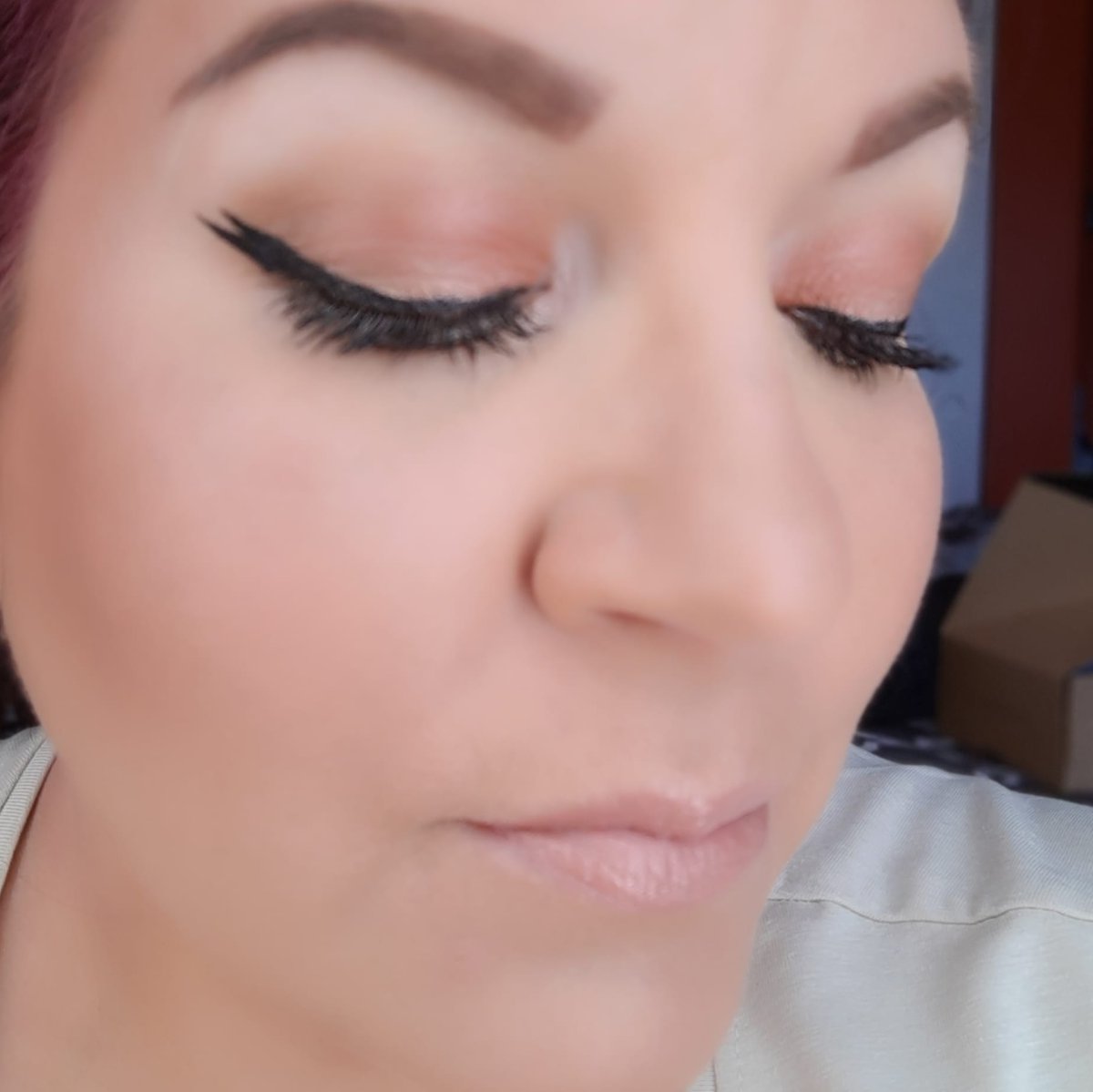 leahmac040602's tweet photo. Well that escalated quickly! Started with a simple, small(ish) wing and ended up with a double line 😁 
@physiciansformula Waterproof Eye Booster Pen
#motd #fotd #waterproof #wateryeyes https://t.co/49BXlNxWOE