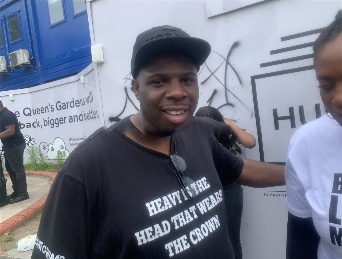 TonyJNewman77's tweet photo. We meet in peace but seek justice, a moving &amp; powerful #BlackLivesMatter event in Queens Gardens with ⁦@Cllr_Alisa⁩ ⁦@PatsyjCummings⁩ ⁦@KingPassDaMic⁩ ⁦@SherwanChowdhu1⁩ ⁦@MayorOfCroydon⁩ &amp; many many more. ⁦@yourcroydon⁩ https://t.co/wKcuZYeI5N