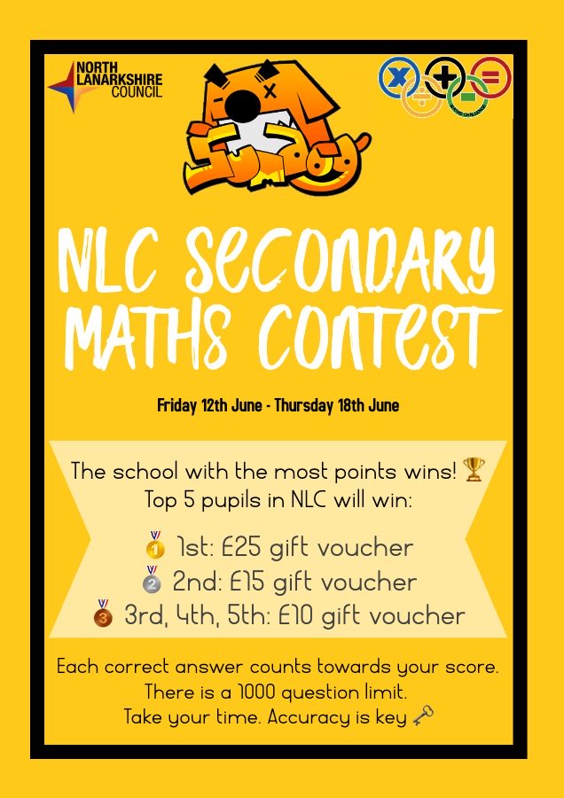 NLCMathsContest's tweet photo. The teams from @CnhsMaths may need a few more players to get @CN_HS on the NLC Secondary Maths Contest leaderboard, but….🥁🥁

They currently have 1 pupil from class 2N in the top 10 out of all pupils in NLC 🤩⭐️ 

Keep up the good work 👍

#cardinalnewmanchampions? 🏆 https://t.co/MHez3xLJIQ