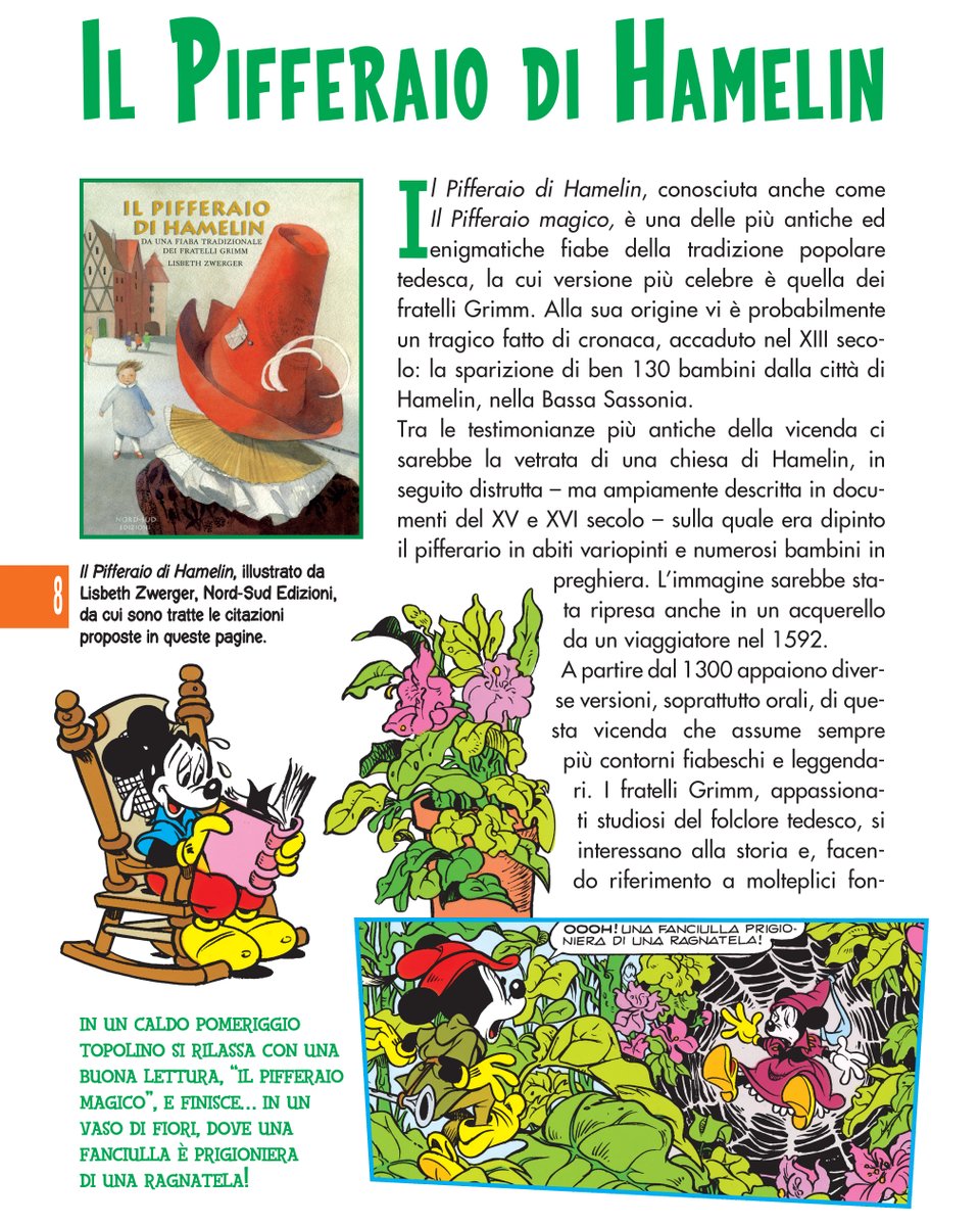 ifedizioni's tweet photo. ✨ | #iocorroinedicola…e leggo i Capolavori della Letteratura!

"Topolino e Il Piffero Magico" è in edicola! 😄

Per più immagini del n.14 👉https://t.co/jIA7jeGIQ5
Per più info sul n.14 👉https://t.co/RSqcWEYG7s

#IfIdeaPartners 🤝@inEdicola
💡#CapolavoriDellaLetteraturaDisney https://t.co/V4ltgTHiZj