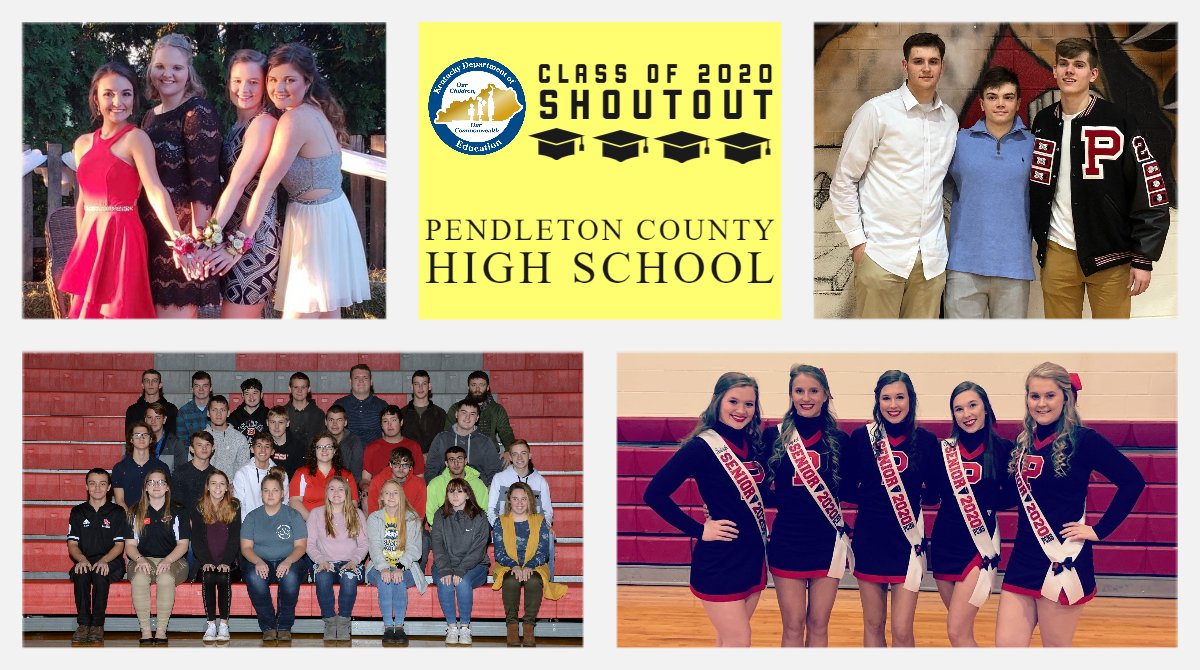 🎓 | The Kentucky Department of Education would like to give a #KDEclassof2020shoutout to the senior class at <a href="/PendletonCHS/">PCHS</a>! #KyEd #TeamKDE #TeamKentucky #TogetherKY #Classof2020
