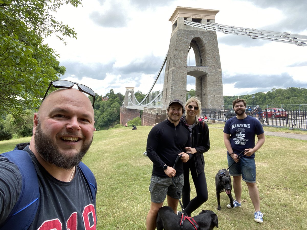 downsyofficial's tweet photo. Enjoyable hike around Clifton and Leigh Woods today with these worldies. We are very lucky to live in such a beautiful city. ๐ #walk #hike #friends #bristol #brisvegas #dogs #blackdogsoftwitter
@ThomasTainton @amyphysiosmith @EthanIeuan https://t.co/cvz8jGQW2F