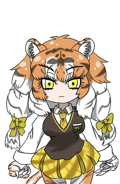キンシコウ(けものフレンズ) 「描いてて楽しかった立ち絵集 」|NDのイラスト
