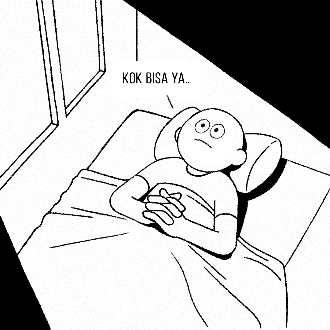 handokotjung's tweet photo. Bosen overthinking. https://t.co/GKV6xOAFhs