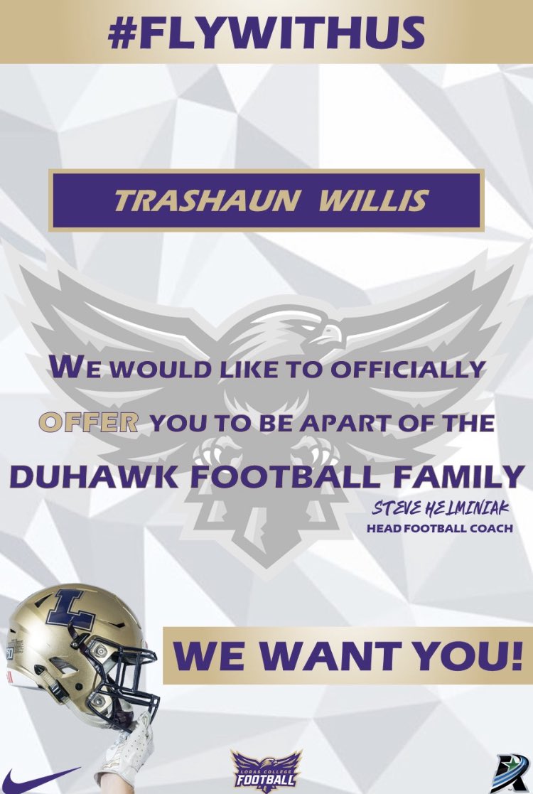 Blessed and excited to say I have received my first offer to play football at Loras! <a href="/CoachHLorasFB/">Steve Helminiak</a> <a href="/LorasCollegeFB/">Loras Football</a>