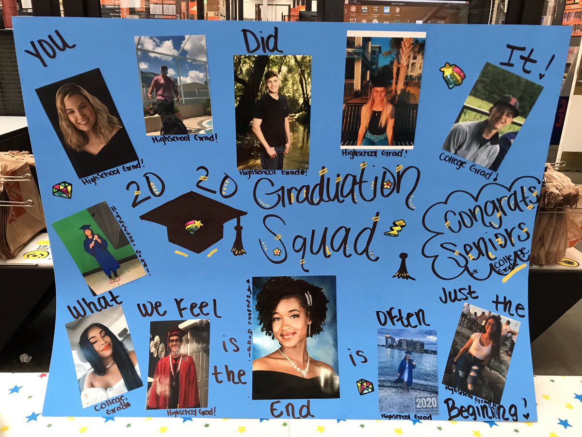 lisaschlemmer1's tweet photo. Graduation Squad 2020 🎓
#ProudOfThem
#1863 
#NothingButSuccess
@EfrenExports @tkanatzarHD @Paul_H_Malone https://t.co/9VTjrKQov9
