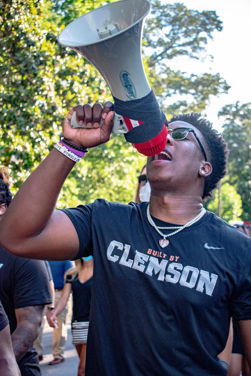 cu_caleb's tweet photo. A few snaps from yesterday. A better Clemson, a better world, for all is possible. https://t.co/ZhT8SODCUD