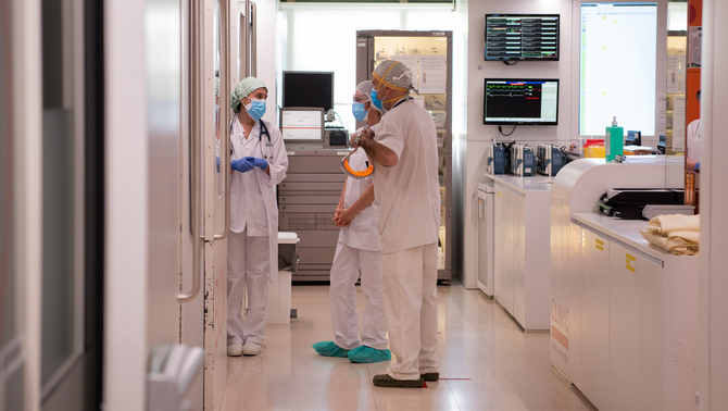 3CatInfo's tweet image. L'Hospital Clínic registra el primer dia sense urgències ni ingressos per Covid-19 bit.ly/2zATP1k