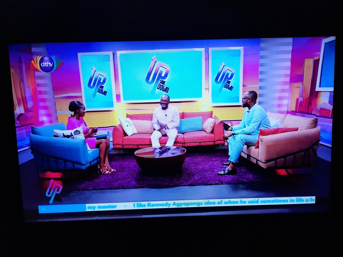 edblueprintz's tweet photo. Kennedy Agyapong mentions the name of his 22 kids from 12 women on #UpsideDown. #Cititv 
Chairman Gye wo ✌️ https://t.co/SWs2lqiTLs