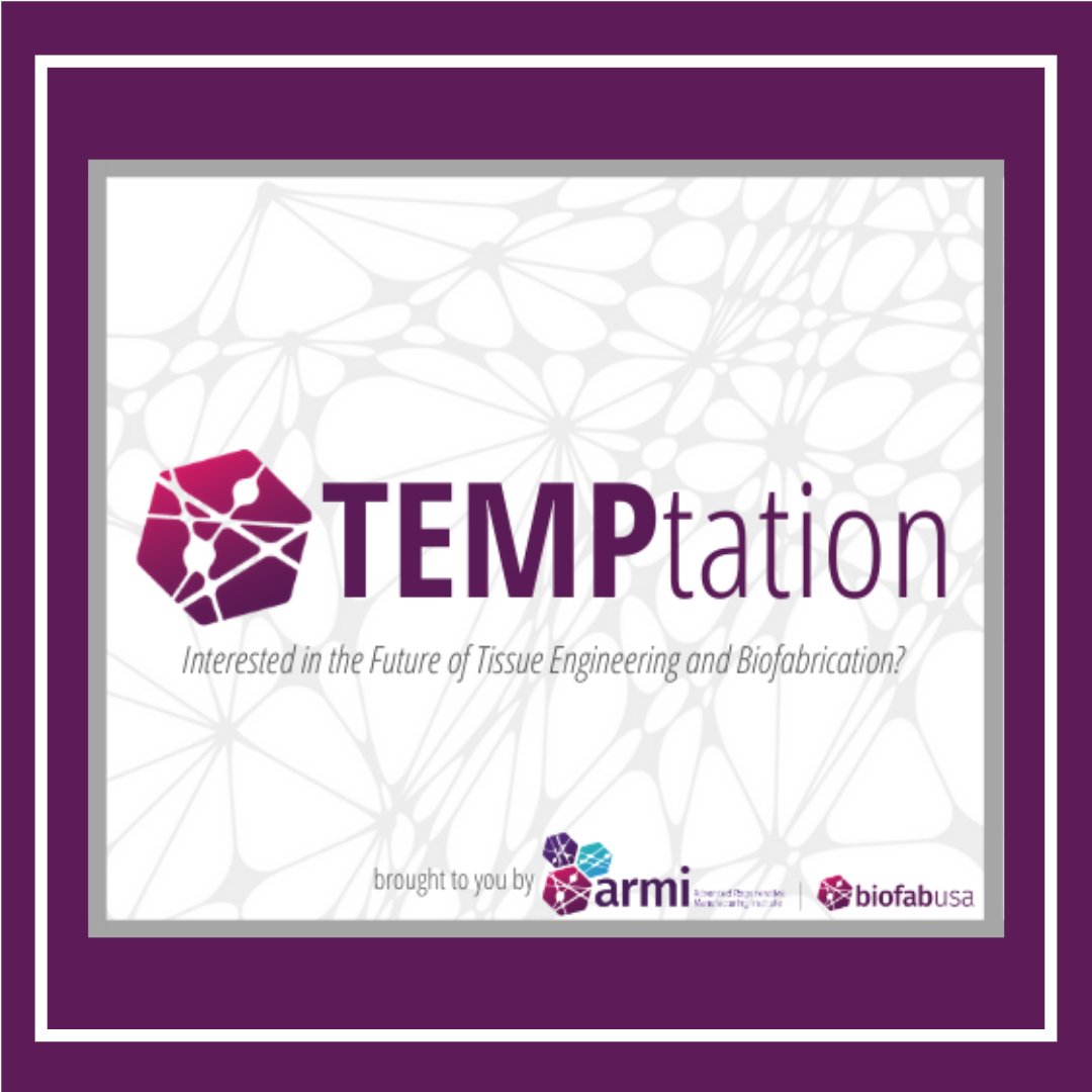 Hey 7th-12th graders, interested in a video call with Dean Kamen? Start thinking of questions because you could be the winner of TEMPtation, a game brought to you by <a href="/armiusa/">전윤기</a>. Complete daily challenges &amp; battle the competition - play here! bit.ly/3c9XuAg #BioFabUSA