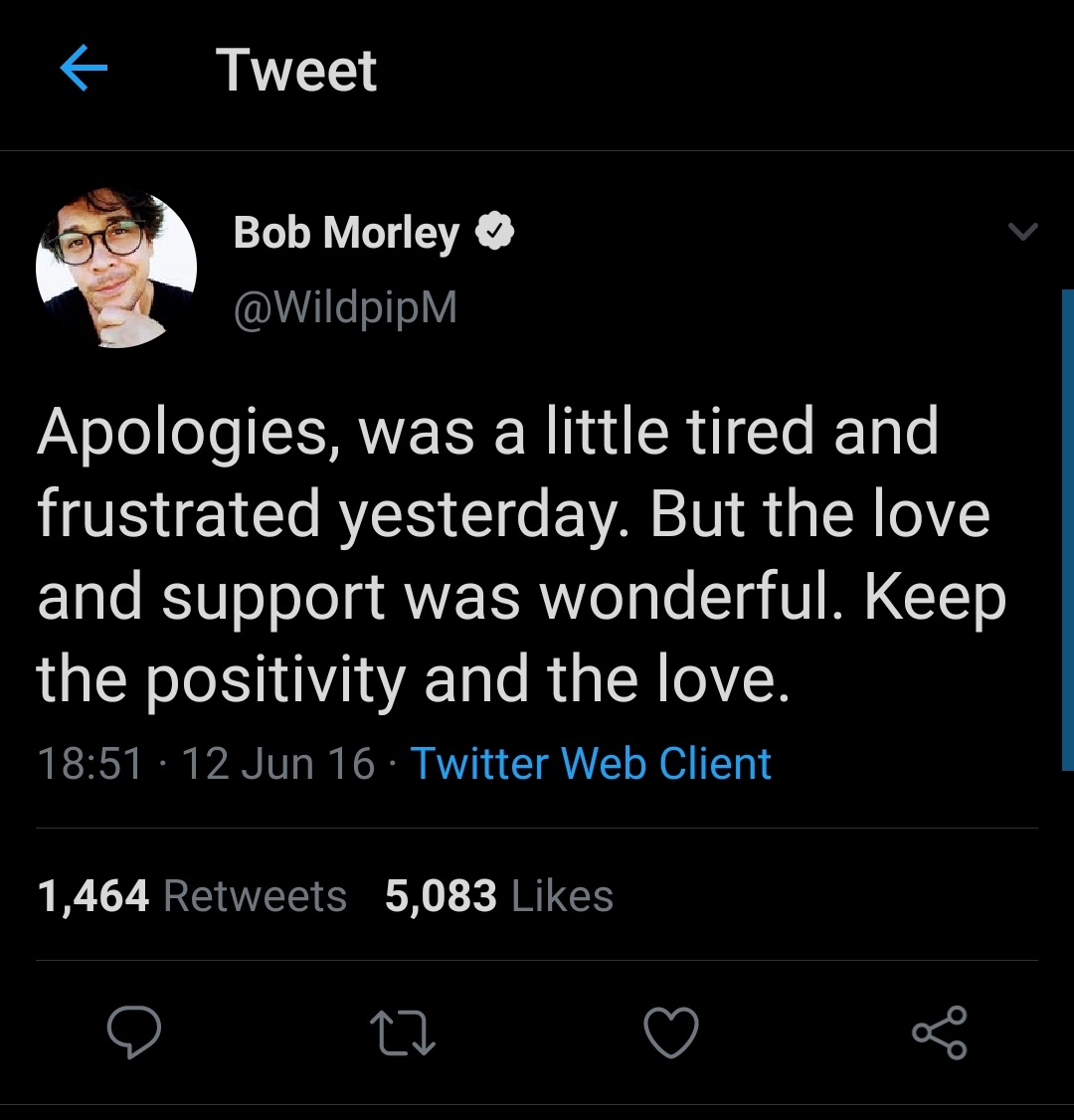 receipts of bob making fun of people with speaking difficulties (tweet is still up. comments filled with ppl calling him ableist) he came back a day later and excused his own ableism by saying he was as a little tired instead of apologizing for real and deleting his tweet.