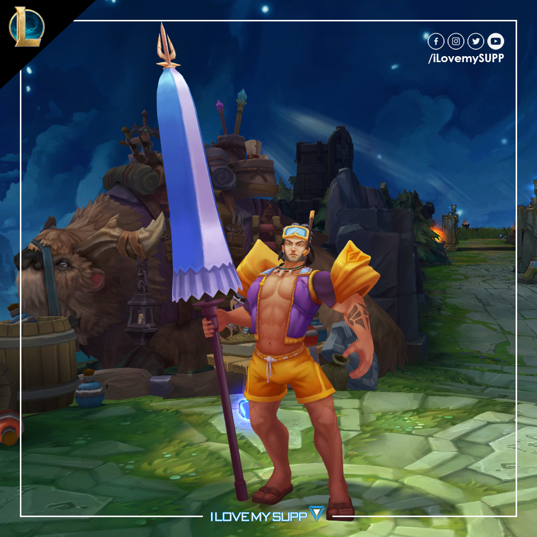 I Love My Supp Jarvan Iv Veraniego Temporada Season Leagueoflegends Lol Pbe Jarvaniv Poolparty Veraniegos