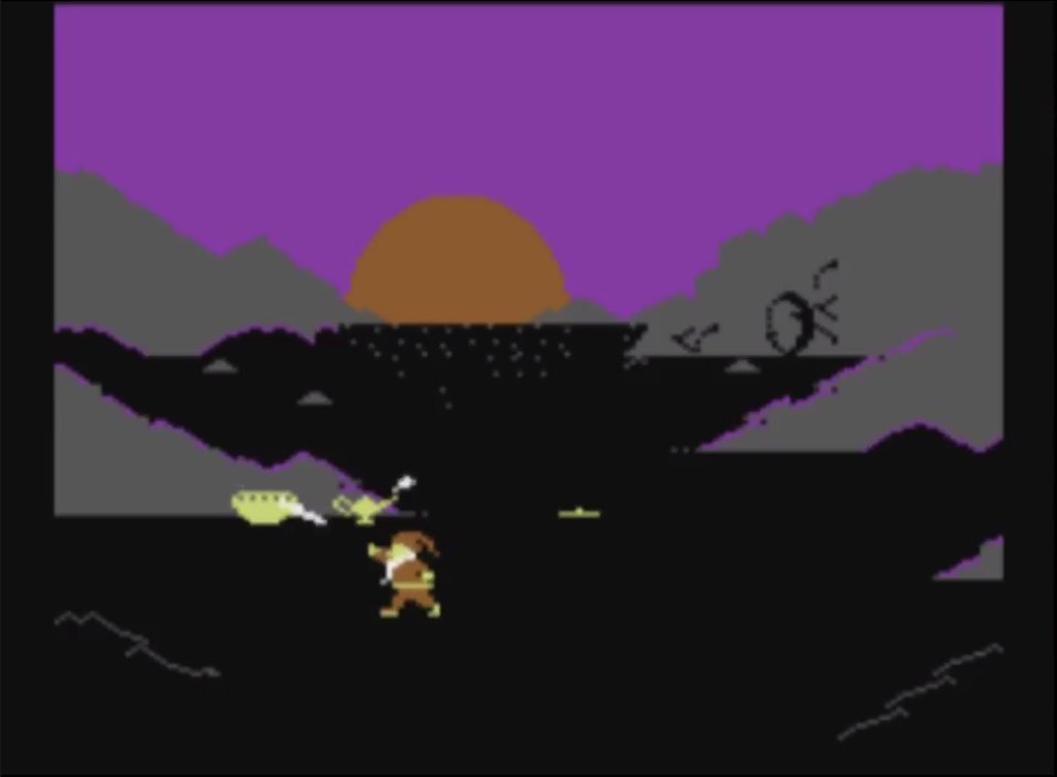 TesseractUnfold's tweet photo. @GameTradeGregg -- I'd consider Time Tunnel #MyFirstRPG. Might not look like much, but it's definitely a good time! #c64 https://t.co/1UL3Cc1jMP