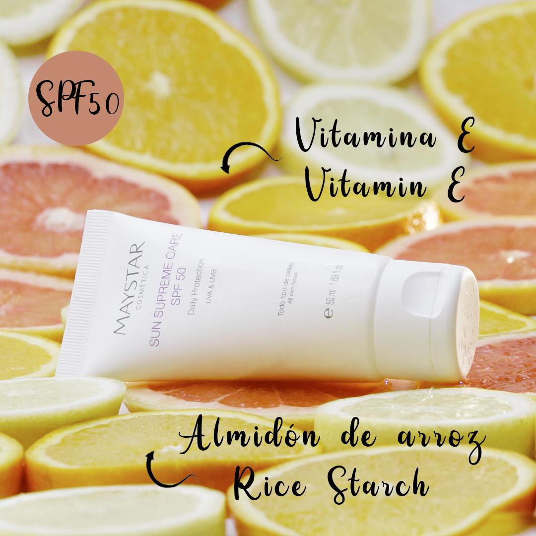 ¡Evita las manchas solares con Sun Supreme Care SPF50!
Úsala cada día, antes de maquillarte y protégete de los rayos de sol.
¡Descúbrela! > bit.ly/2Bv7mI9
#maystar #maystarskincare #skincare #protectorsolar #proteccionsolar #rutinadebelleza #tipsbelleza #bellezasaludable