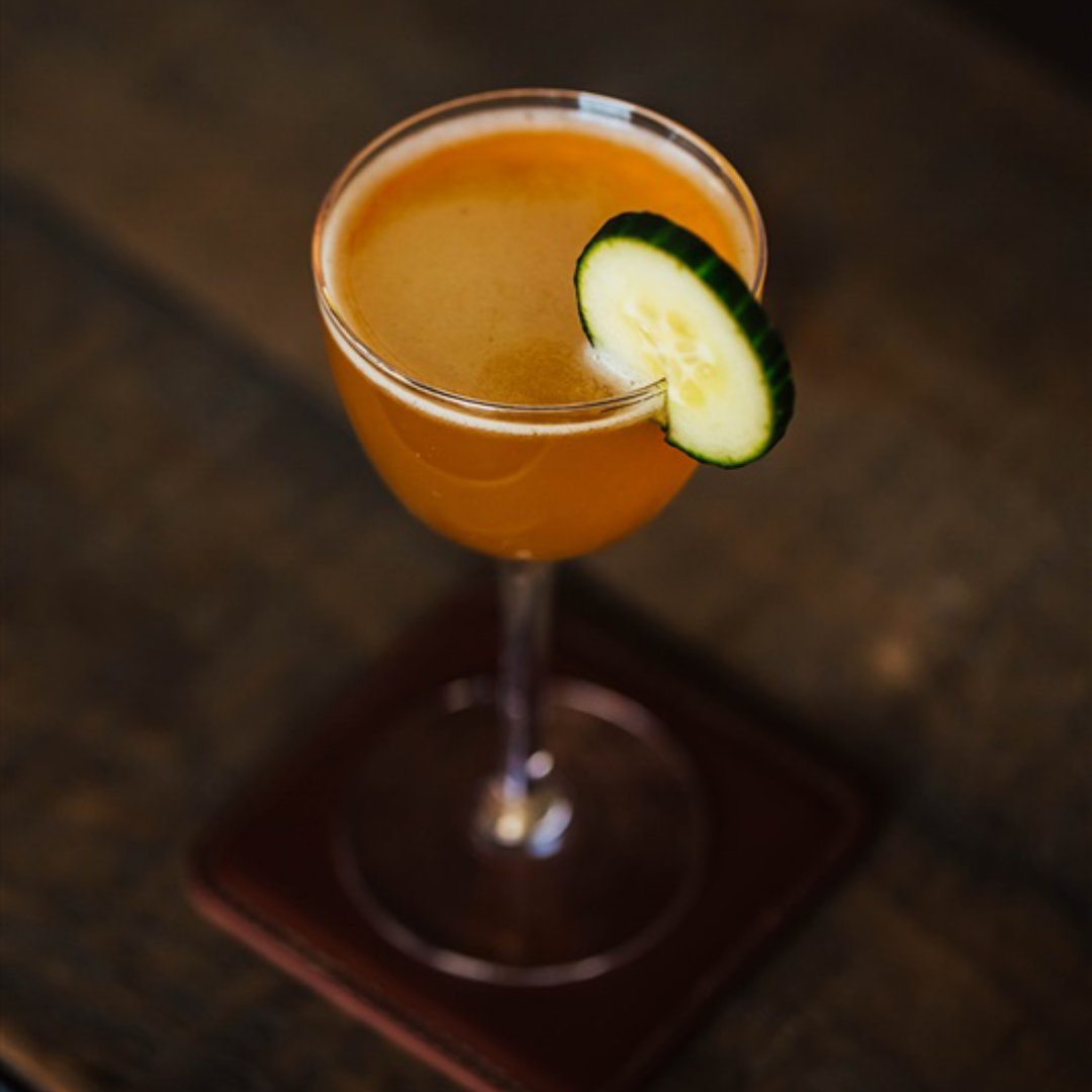 Dram_Draught's tweet photo. A cucumber garnish counts as eating your veggies right?
#whiskey #cocktails #bottlestogo #bottleshop #craftcocktails #raleigh #raleighnc #glenwoodsouth #raleighdrinkpics #downtownraleigh #dtraleigh #DTR https://t.co/CmaC69ifBc