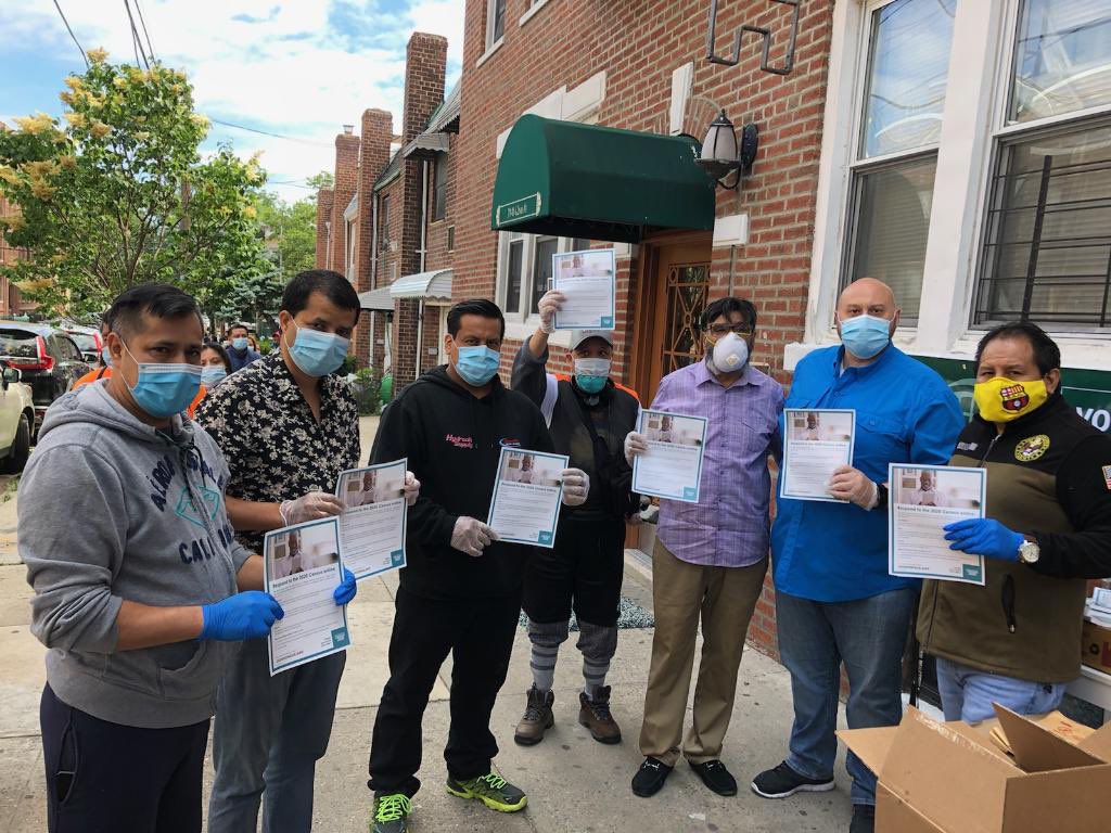 IggyTerranova's tweet photo. Spent this morning helping the Woodside community distribute food to over 500 people. https://t.co/mpNOjj8br5