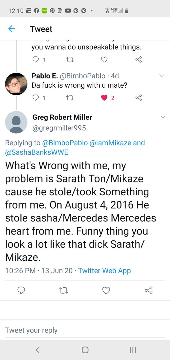WWE Fan Threatens To Hurt Sasha Banks’ Husband For Marrying Her! 3