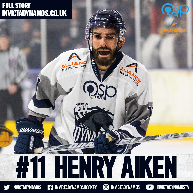 InvictaDynamos's tweet photo. PLAYER RETURNS: Dynamos ‘Defenceman of the Year’ returns

Dynamos are delighted to announce the return of the club’s 2019/20 Defenceman of the Year Henry Aiken who commits to the team for a second season.

Welcome back @HenryAiken!

Story and sponsorship: https://t.co/dYHFPuh4Mw https://t.co/SIm16aJqwz
