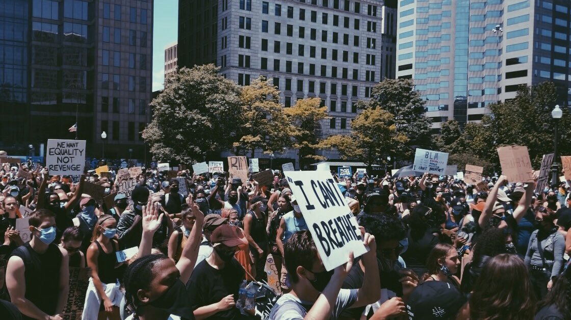 @osumed_snma & @PhysiciansAN organized a #WhiteCoatsForBlackLives March to the Statehouse. They gave me a bull horn and I poured my frustration out in an imprompt call to action. I reminded them & myself that “THIS IS ONLY THE BEGINNING”