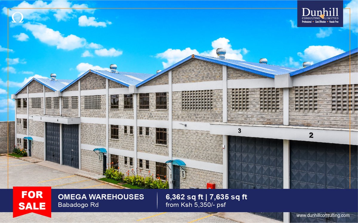 DunhillConsult's tweet photo. #Trumpcard β οΈ
Get ahead of the game by investing in the #newlydeveloped #Omega #Warehouses!
π0789386445
#Godownsforsale #Godowns #Babadogo #Ruaraka #WarehouseComplex #CommercialProperty #Commercialpropertyforsale #Nairobi #Kenya #Propertyforsale #Realestate #forsale https://t.co/bnuRXhAQ24