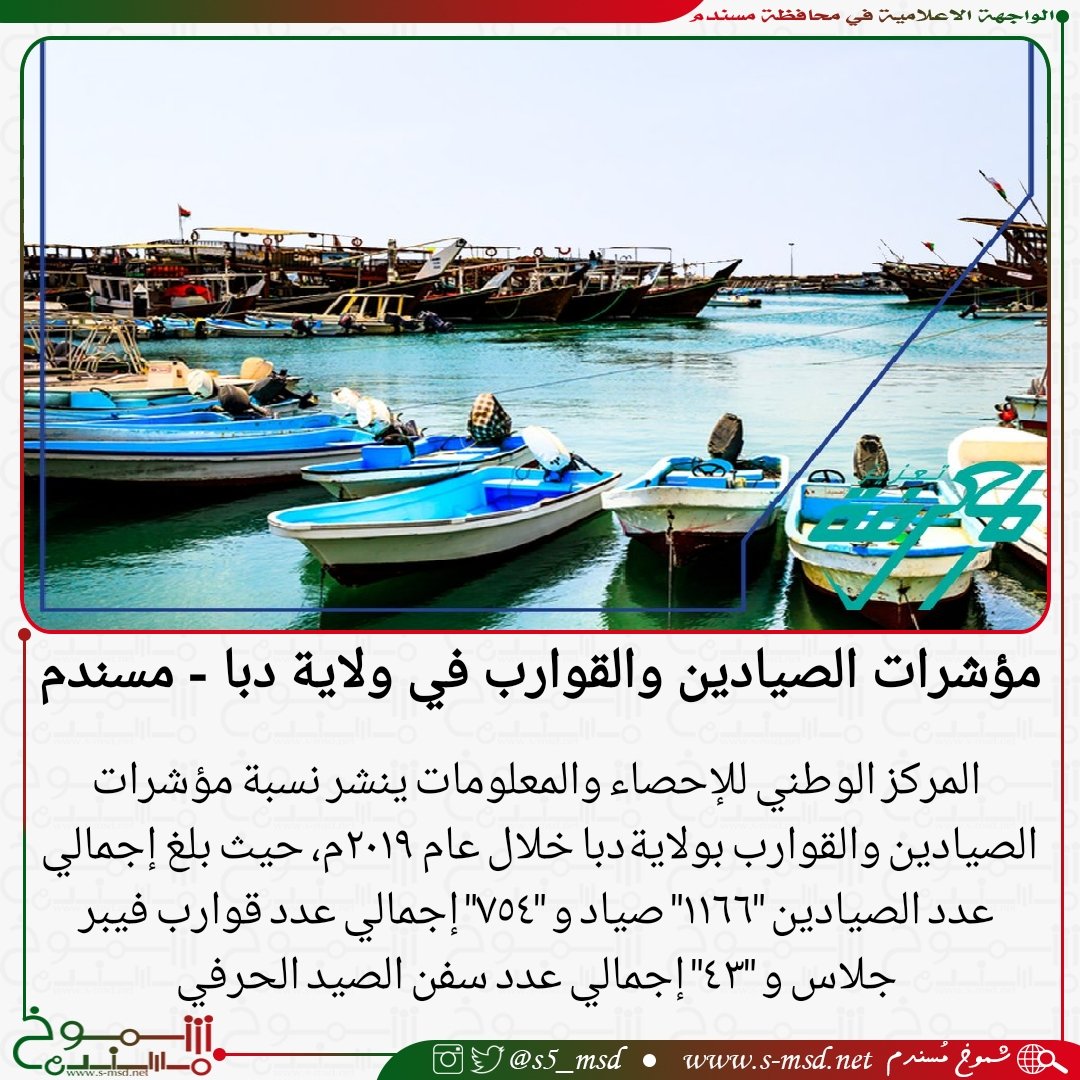 s5_msd's tweet photo. مؤشرات الصيادين والقوارب في ولاية دبا - #مسندم https://t.co/2rYWVZOD0h