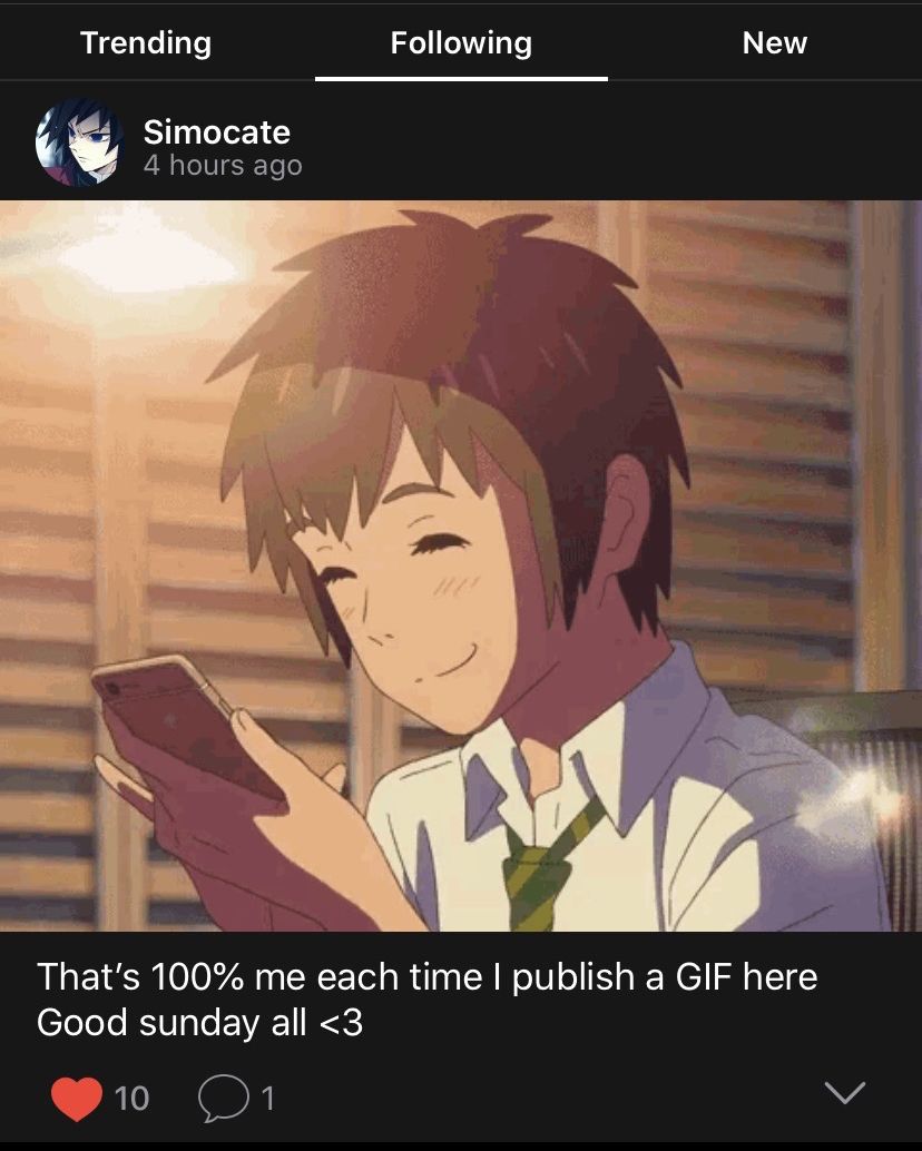 One Of Us Anime Boys Meme GIF