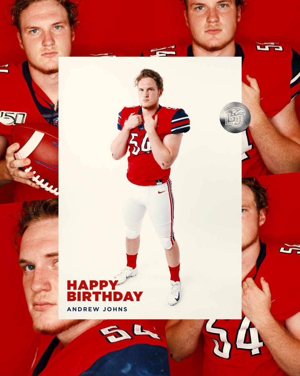 LibertyFootball's tweet photo. Happy birthday, @andrewjohns2001! https://t.co/3nw7xzXWIU