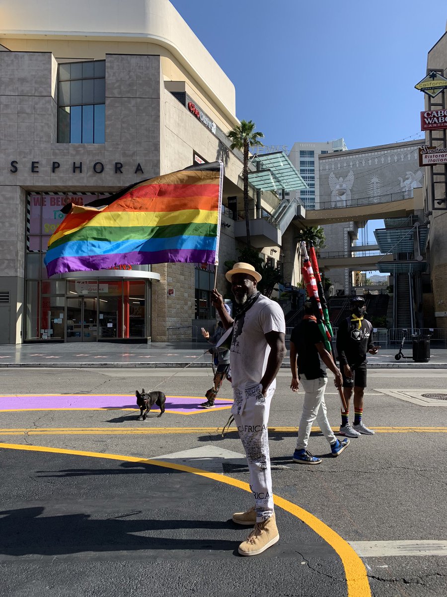 ElenaGReports's tweet photo. Paul Scott will be leading the All Black Lives Matter Solidarity March at 11 a.m. today from Hollywood/Highland to Santa Monica/San Vicente. https://t.co/GB8lYFbYSc
