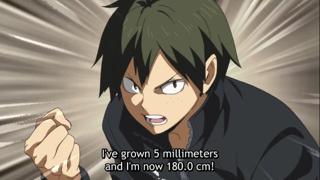 Yamaguchi is taller than iwaizumi ?? only by like , not even a centimeter but,,,, u know 