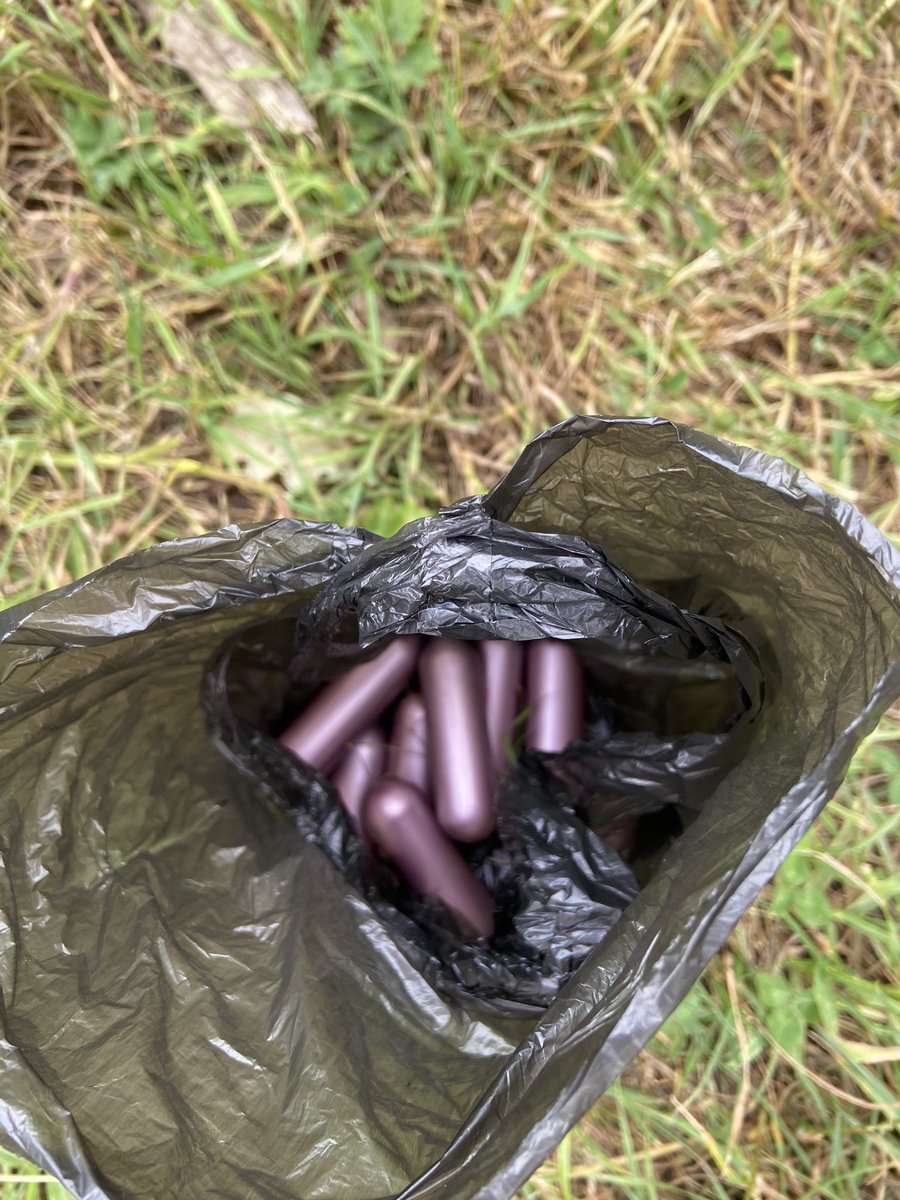 Litter in public spaces has become a real problem with people meeting for picnics, parties etc and leaving behind a mess. Finding an alarming amount of these gas canisters on our morning dog walks. 🤬 Clear up after yourselves you scumbags!
#laughinggas #hippycrack #littering