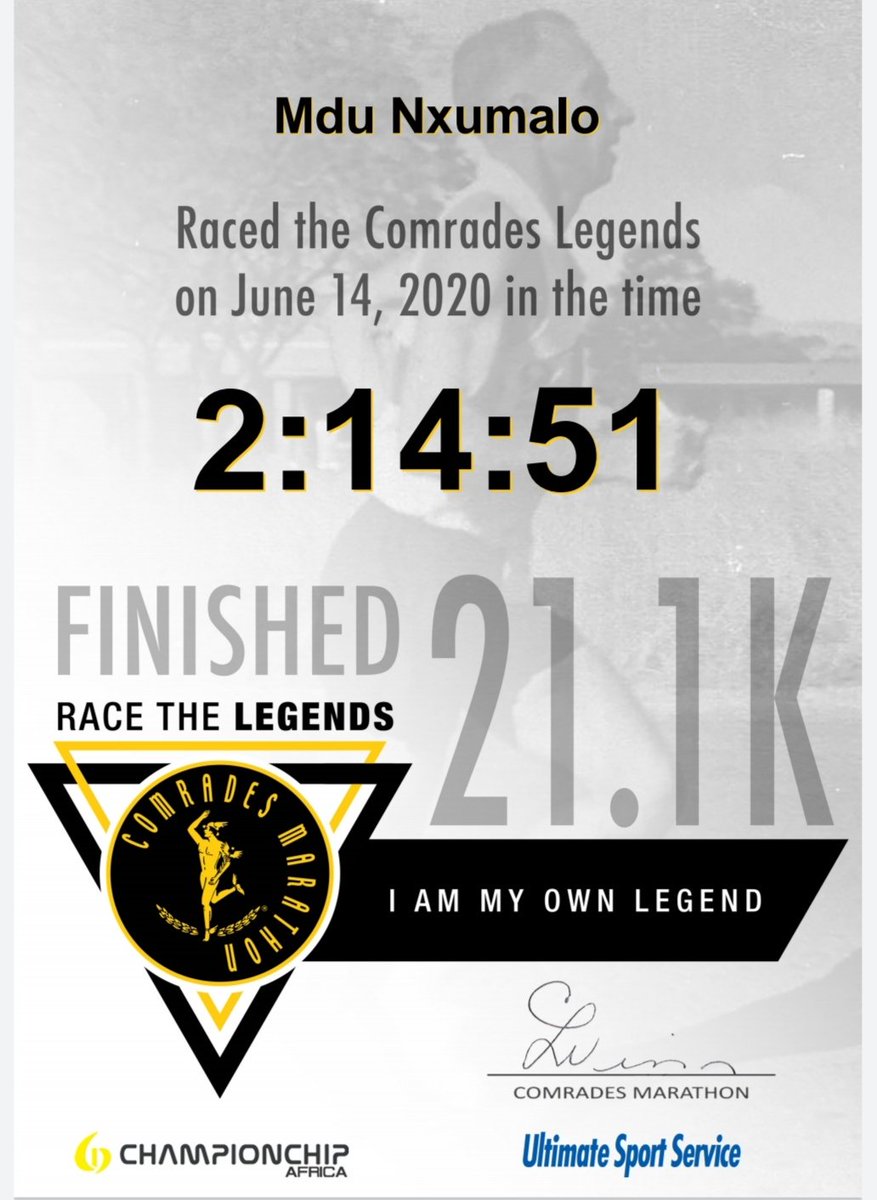 Mdu_30's tweet photo. #ComradesMarathon2020
#RunningWithTumiSole
#RaceTheComradesLegends
#virtualcomrades https://t.co/DaqtOMmmBH