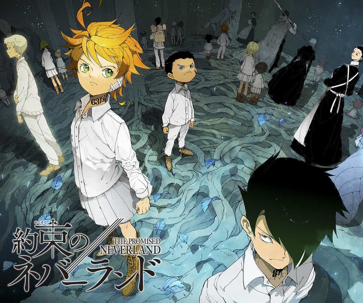 TeamManga__'s tweet image. The Promised Neverland s'est terminé aujourd'hui dans le Weekly Shonen Jump au Japon.