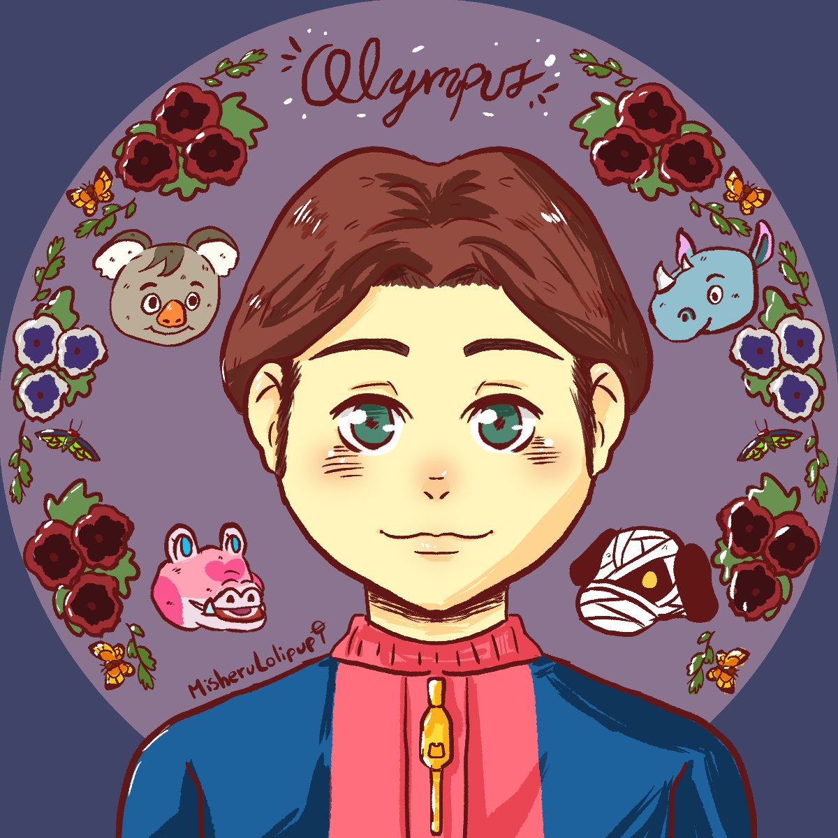 MisheruLolipup's tweet photo. Icon for the second winner of the art giveaway @OlympianBarnes ✨
I have comissions open for this style and more 💖🥺
#acnhcomissions #ACNHArt #Acnhcomissions https://t.co/8TjGLXqJr7