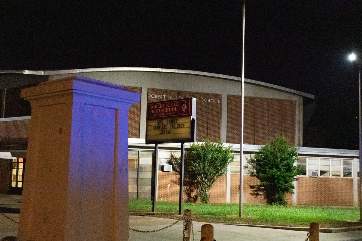 Three graduates of Robert E. Lee High School in Montgomery are organizing a campaign to change the name of the school, as well as Jefferson Davis and Sidney Lanier schools.

They are also calling for permanent removal of the statue of Lee at the school. 
trib.al/6HN7CVy