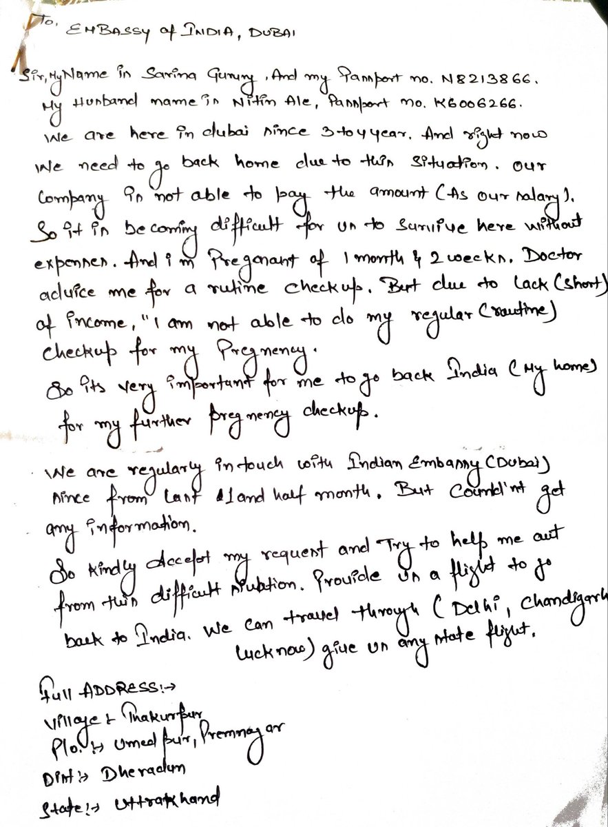 ale_nitin's tweet photo. @SupportPoonam @cgidubai @HardeepSPuri @PMOIndia @DrSJaishankar @AmitShah @myogiadityanath 
#startinternationalflights
#startinternationalflights
#startinternationalflights
#startinternationalflights
#startinternationalflights 
Help us please https://t.co/tXoWoVFAFk