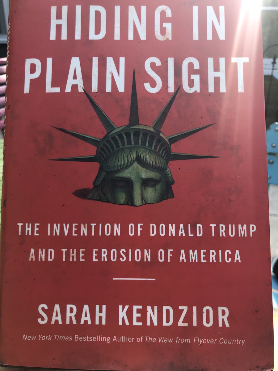 GreenPartyScott's tweet image. A must read book about the state of the US by ⁦@sarahkendzior⁩, co-host of podcast Gaslit Nation. “They are flaunting power. They are saying to us: ‘we know that you know that this is a lie, and we don’t care, because there is absolutely nothing you can do about it.’”