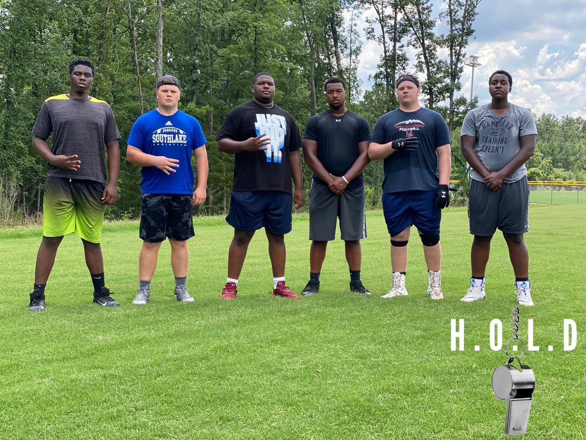 Great being back on the turf with my guys this week as we prepare for success. The level of commitment amongst these young men is unmatched as we look forward to a dominant 2020 season throughout the H.O.L.D family!!!!