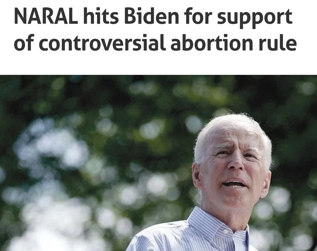 12. Joe is as bad for women's rights as Trump.He opposes abortion.He's been credibly accused of assaulting women.