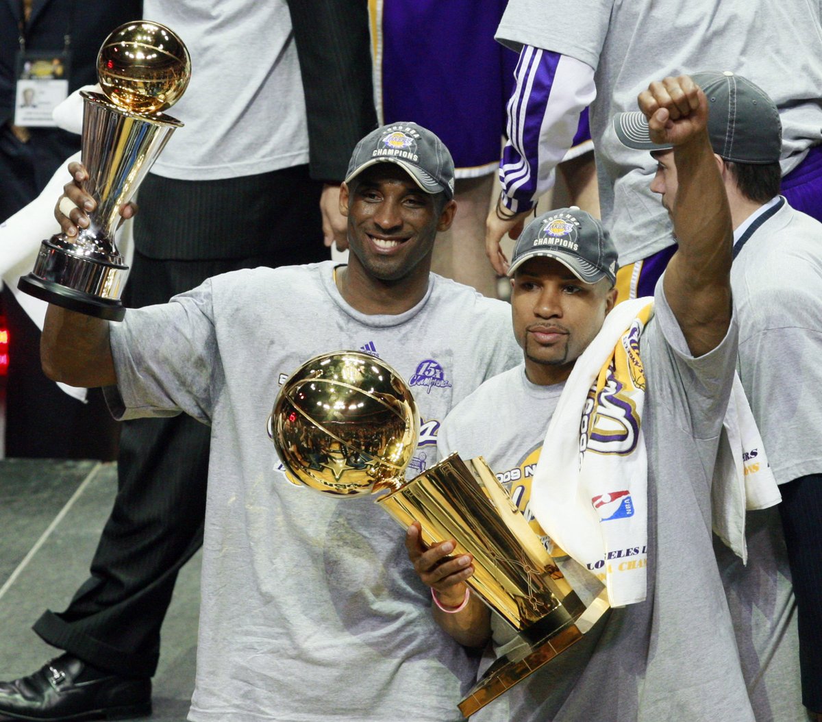 SpectrumSN's tweet photo. On this day in 2009, Kobe &amp; Pau got it done in Game 5 of the NBA Finals against the Magic, 99-86. 🏆 https://t.co/WGDwio6KbH