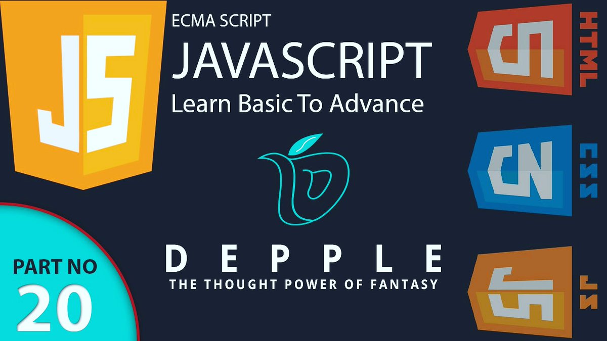 depplesoft's tweet photo. Date 15-06-2020
Morning 09:00 AM Live Tutorial

(20- JavaScript) What is Conditional Operators and How to Use in JavaScript Conditions in Hindi?
👇👇👇
https://t.co/EjYKtYw9mf

#depple #depplesoft #tutorial #tranding #training #projecttraining #programmer #webinar #javascript https://t.co/yxLAKjLgix