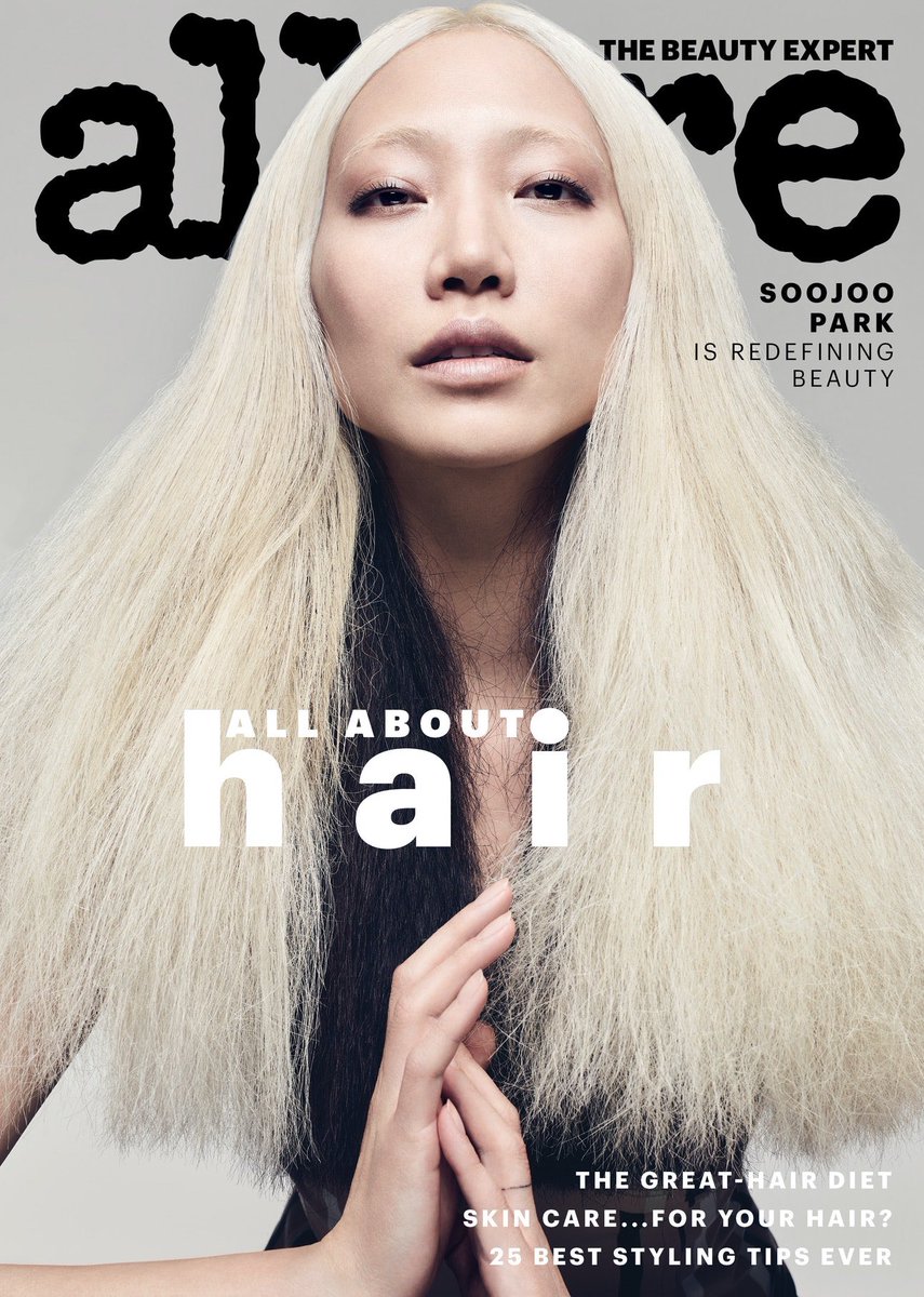 4) Similarly, our June 2018 cover featured 3 Asian models but it was not a story about their Asianness—it was about hair color...