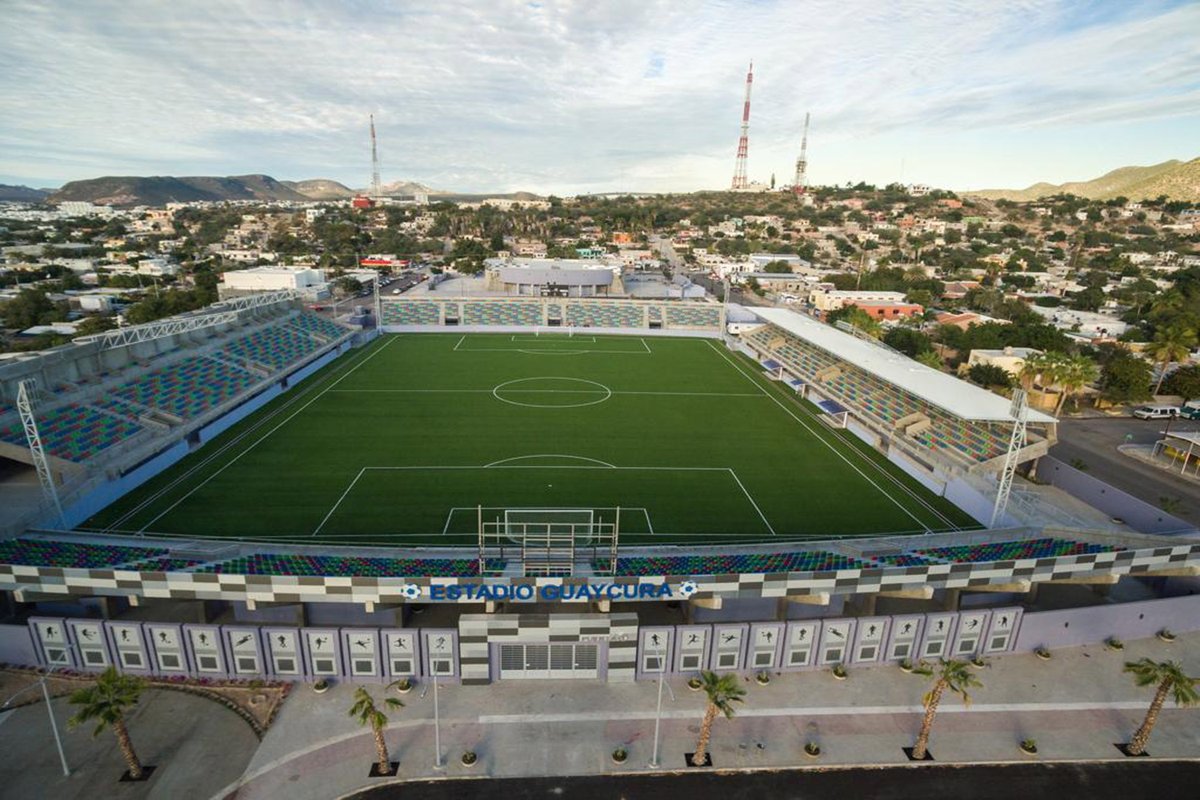 FUTMEX_'s tweet photo. 📍 La Paz, Baja California Sur
🏟️ Estadio Guaycura
➡️ Capacidad 5,209 espectadores
➡️ Remodelado en 2018
🦭 Casa de los Lobos Marinos @LaPazFC1 de la @LigaPremier_FMF 

📸 Liga Premier https://t.co/jic4ehMh3i
